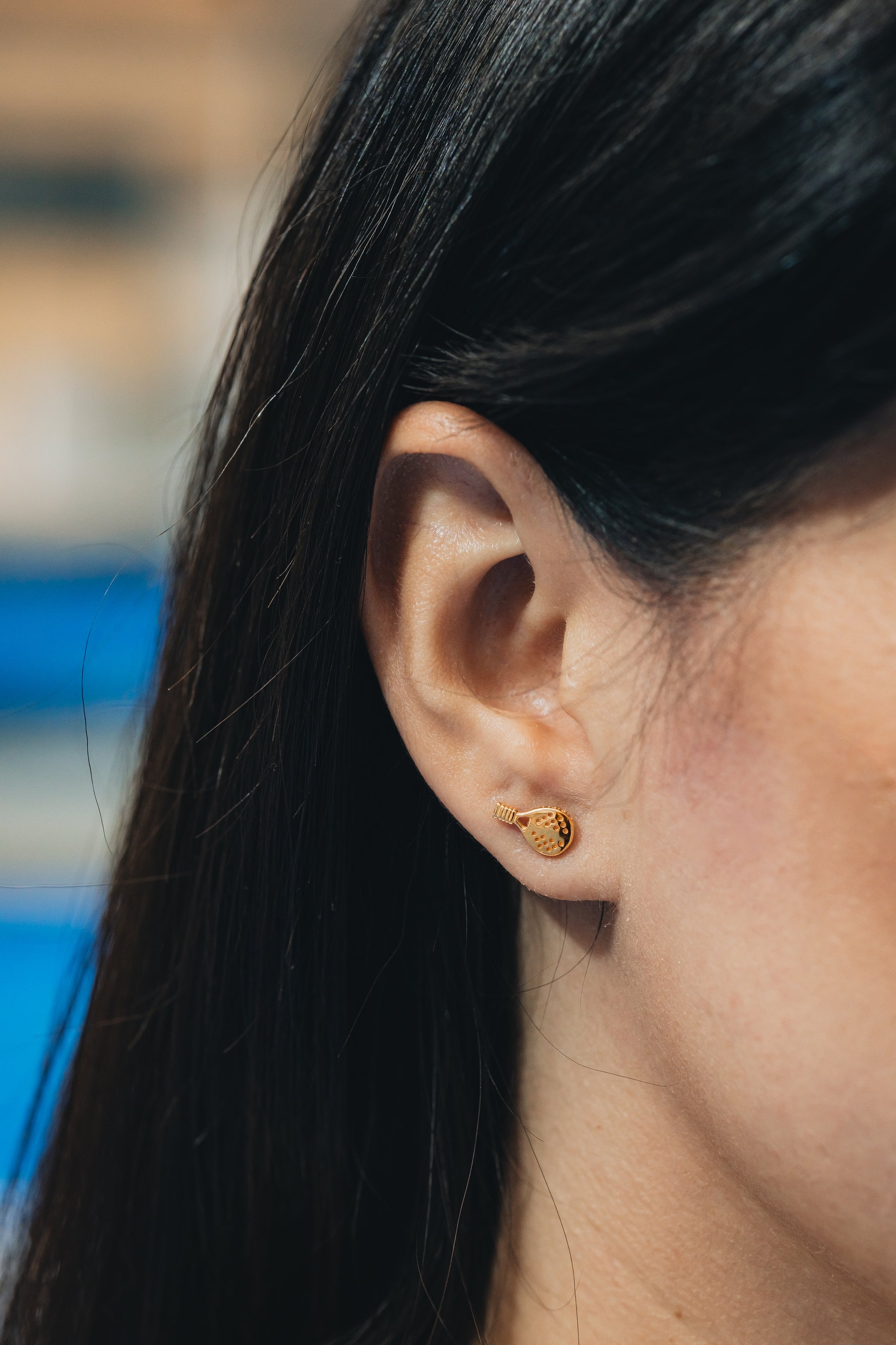 Orecchini Padel - Oro 18k