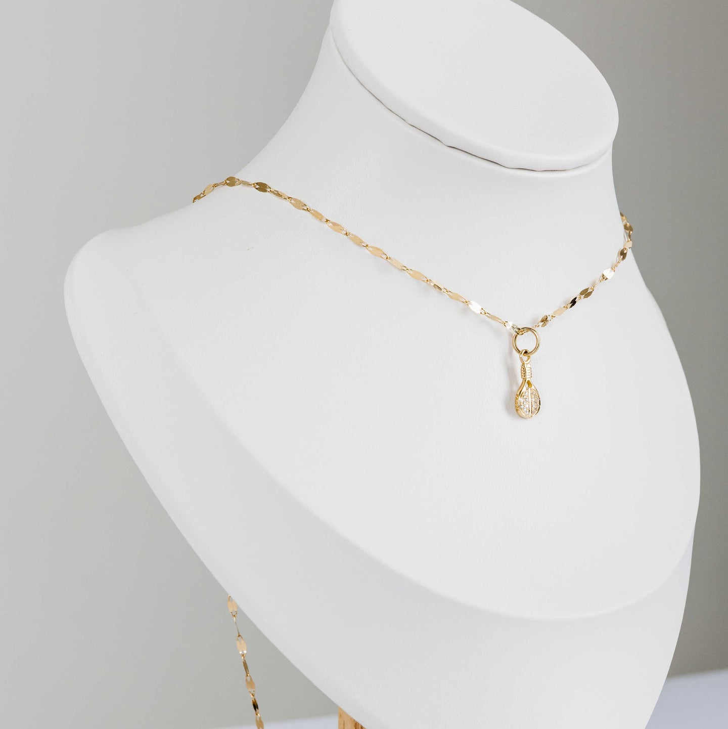 Collana Padel Punto De - Oro 18k