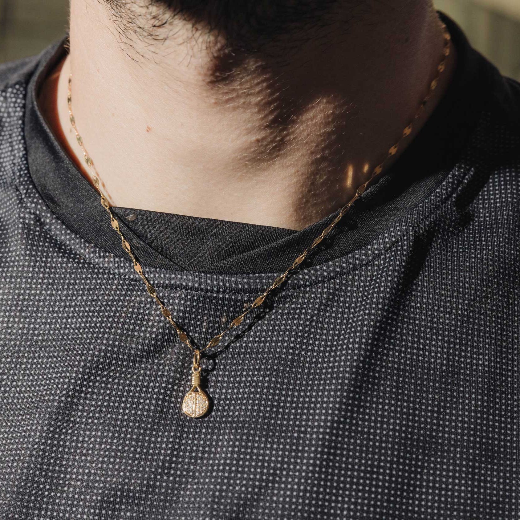 Collana Padel Punto De - Oro 18k