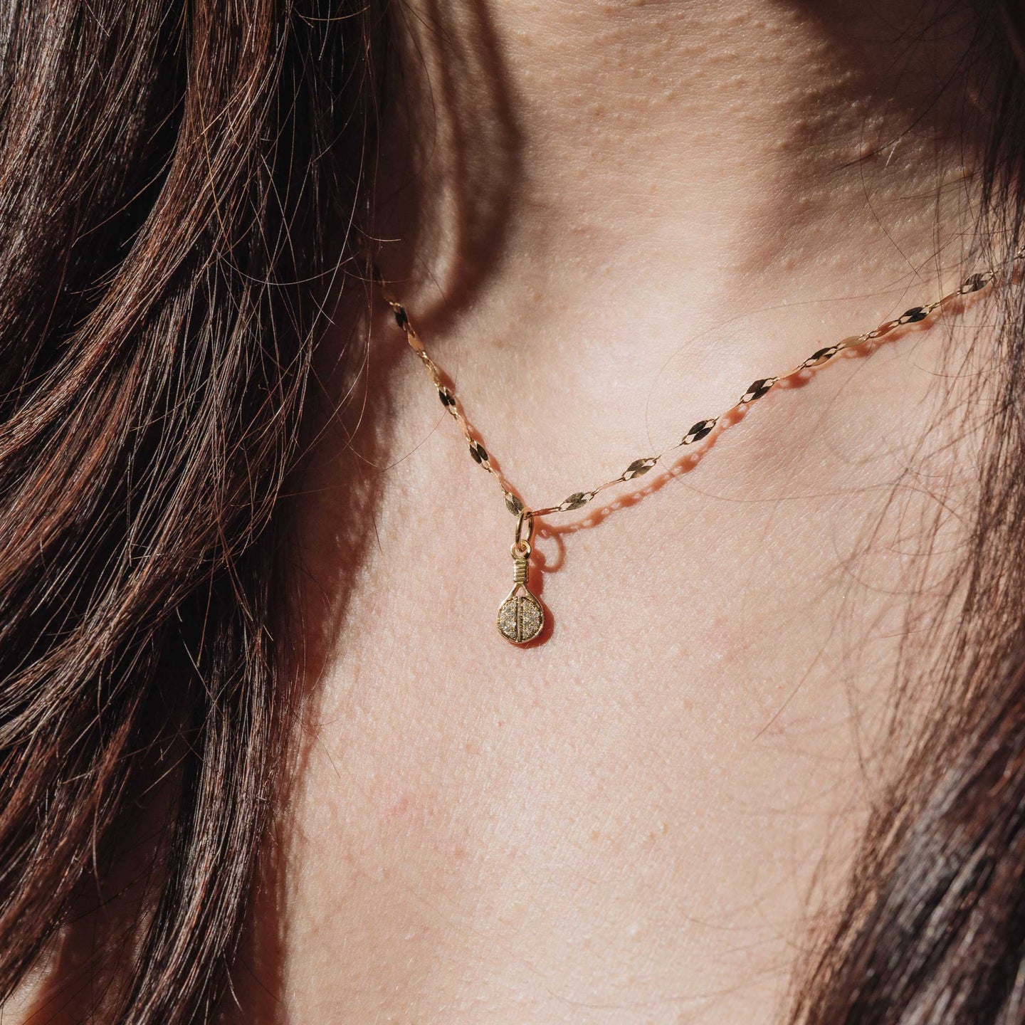 Collana Padel Punto De - Oro 18k